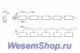 Светодиодные дневные ходовые огни 5 модулей Hella LEDayFlex II    2PT 980 789-851    WesemShop.ru
